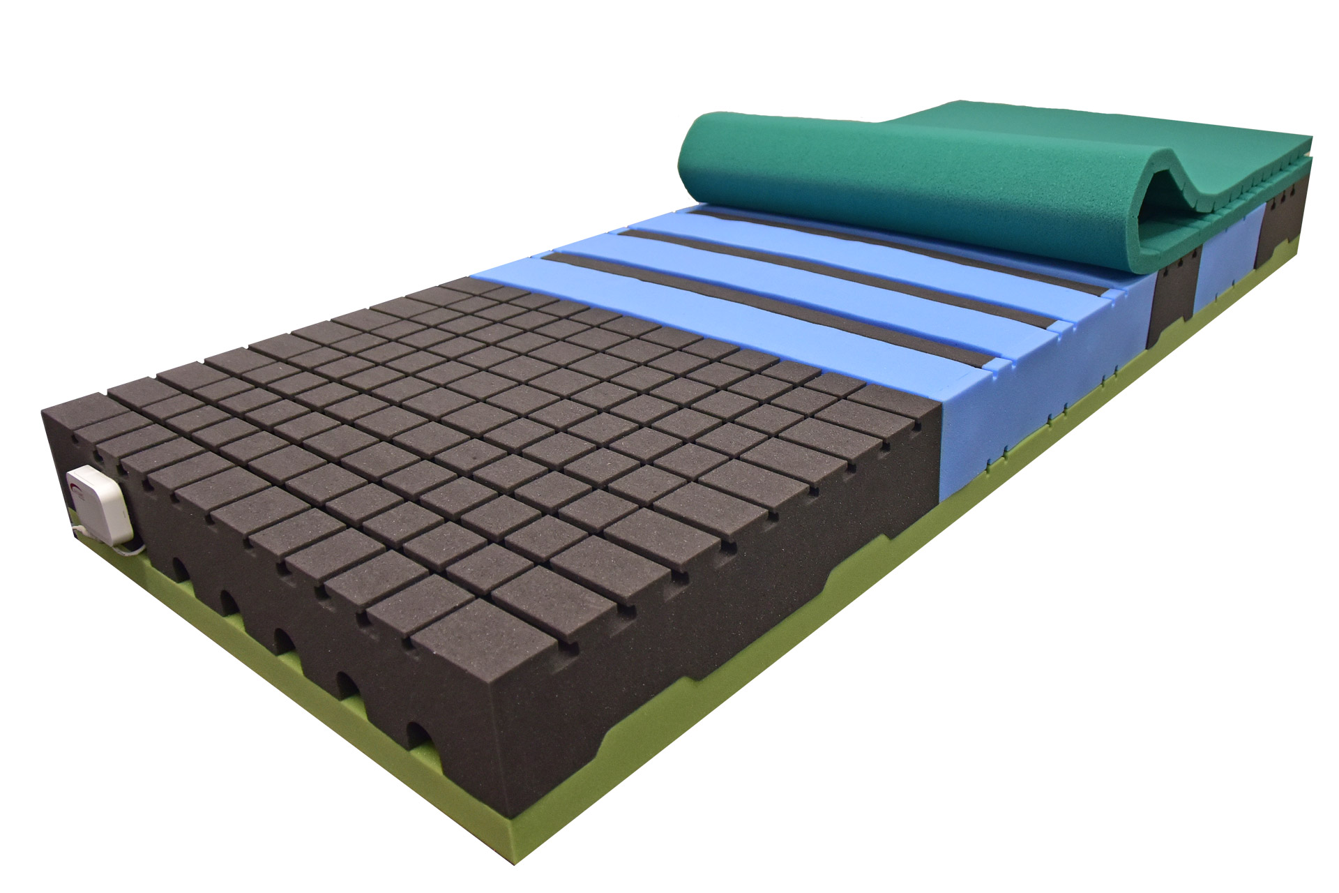 Multi-dynamic elements in customer's own mattress